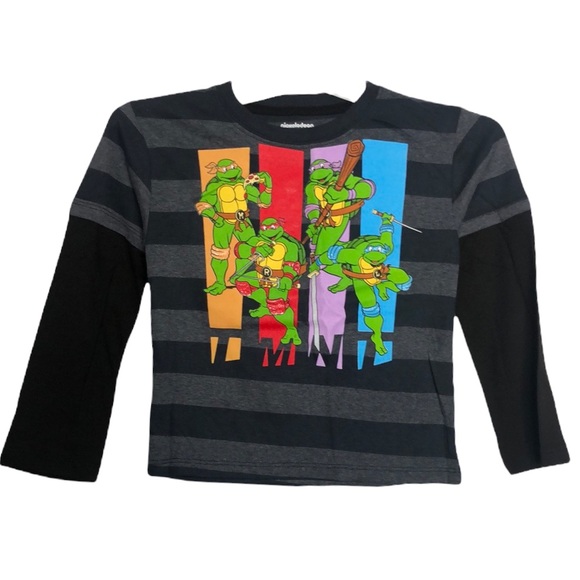 Nickelodeon Other - TMNT Classic Graphic Long Sleeves T-Shirt 3T NEW